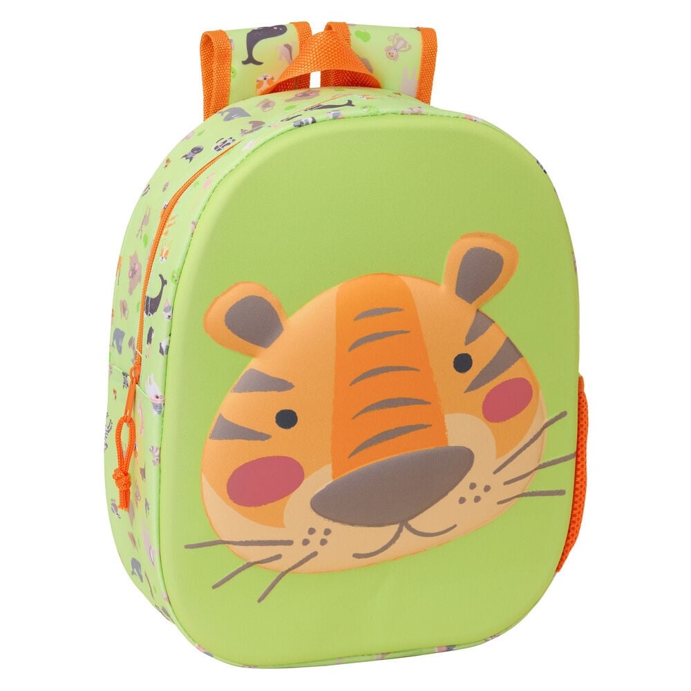 Mochila 3D Tigre 33cm Frikytopia