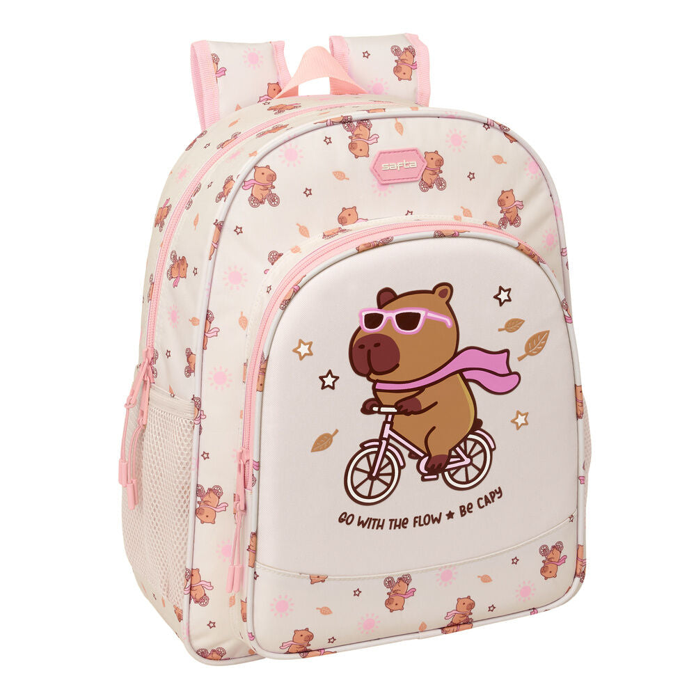 Mochila Capibara 38cm adaptable Frikytopia