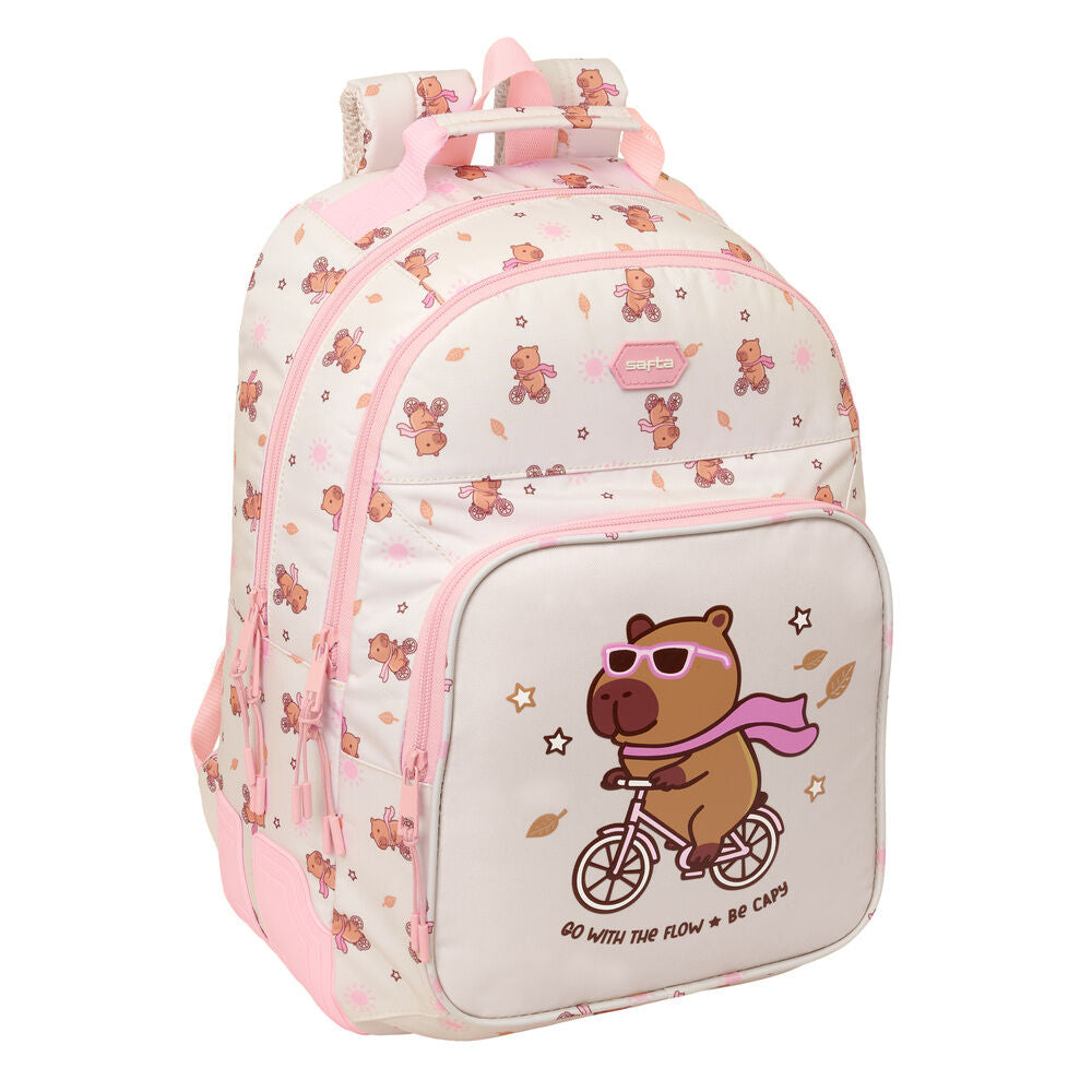 Mochila Capibara 42cm adaptable Frikytopia
