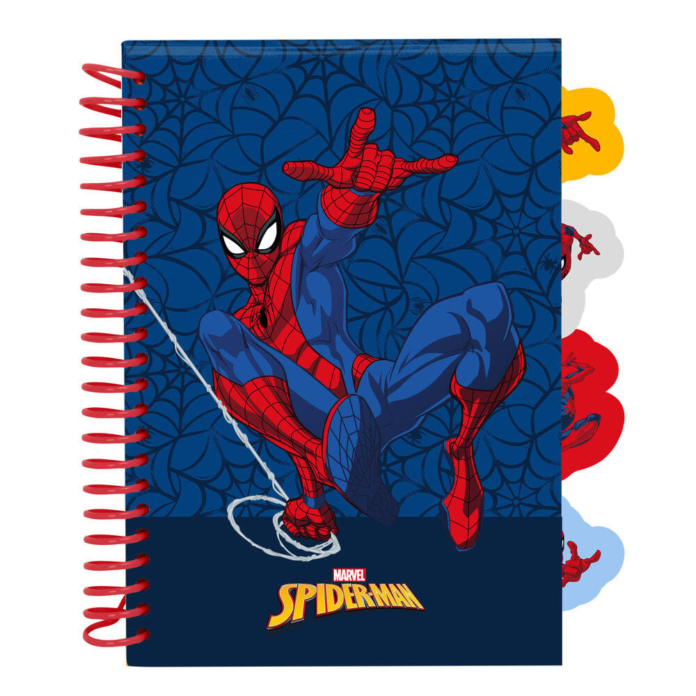 Cuaderno A5 Spiderman Marvel Frikytopia