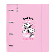 Carpeta A4 anillas Snoopy con recambio