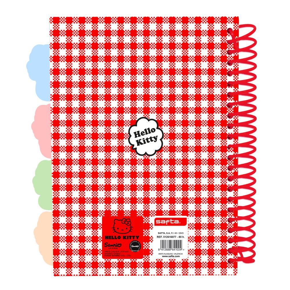 Cuaderno A5 Hello Kitty