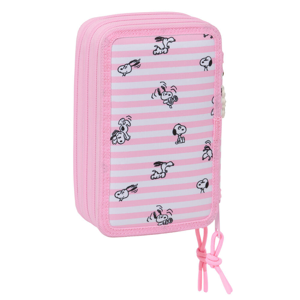 Portatodo Snoopy triple 37pzs