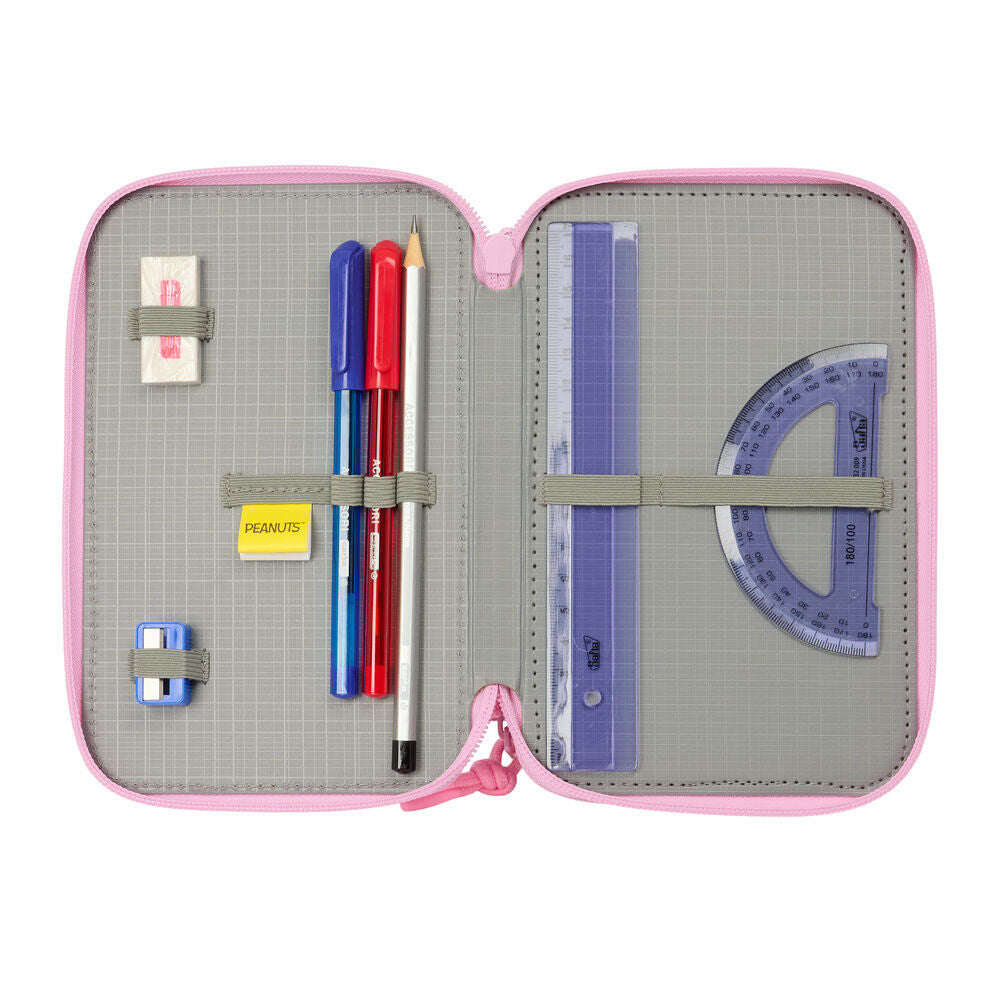 Portatodo Snoopy triple 37pzs