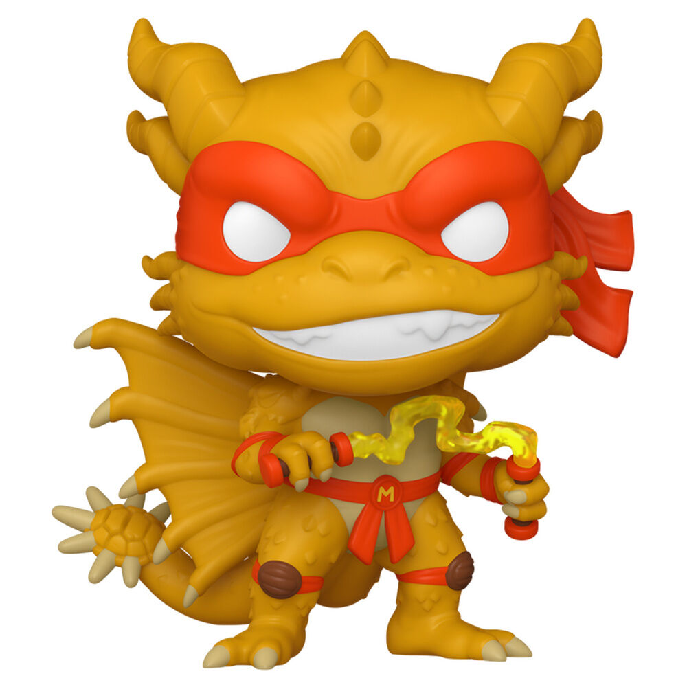 Godzilla x Turtles Figura POP! Animation Vinyl Michelangelo X Ghidorah 9 cm