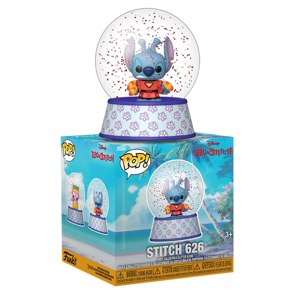 Funko pop assortment mini glitter globes stitch 12 unidades
