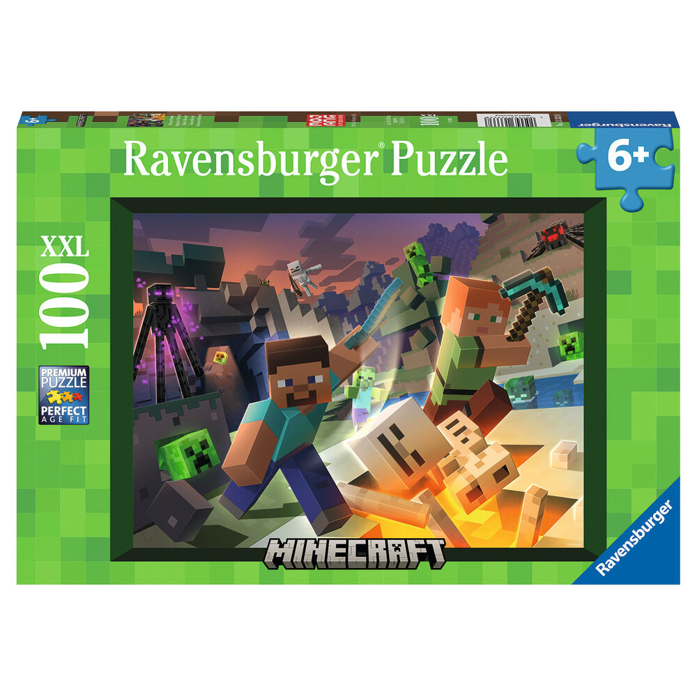 Puzzle Minecraft XXL 100pzs Frikytopia