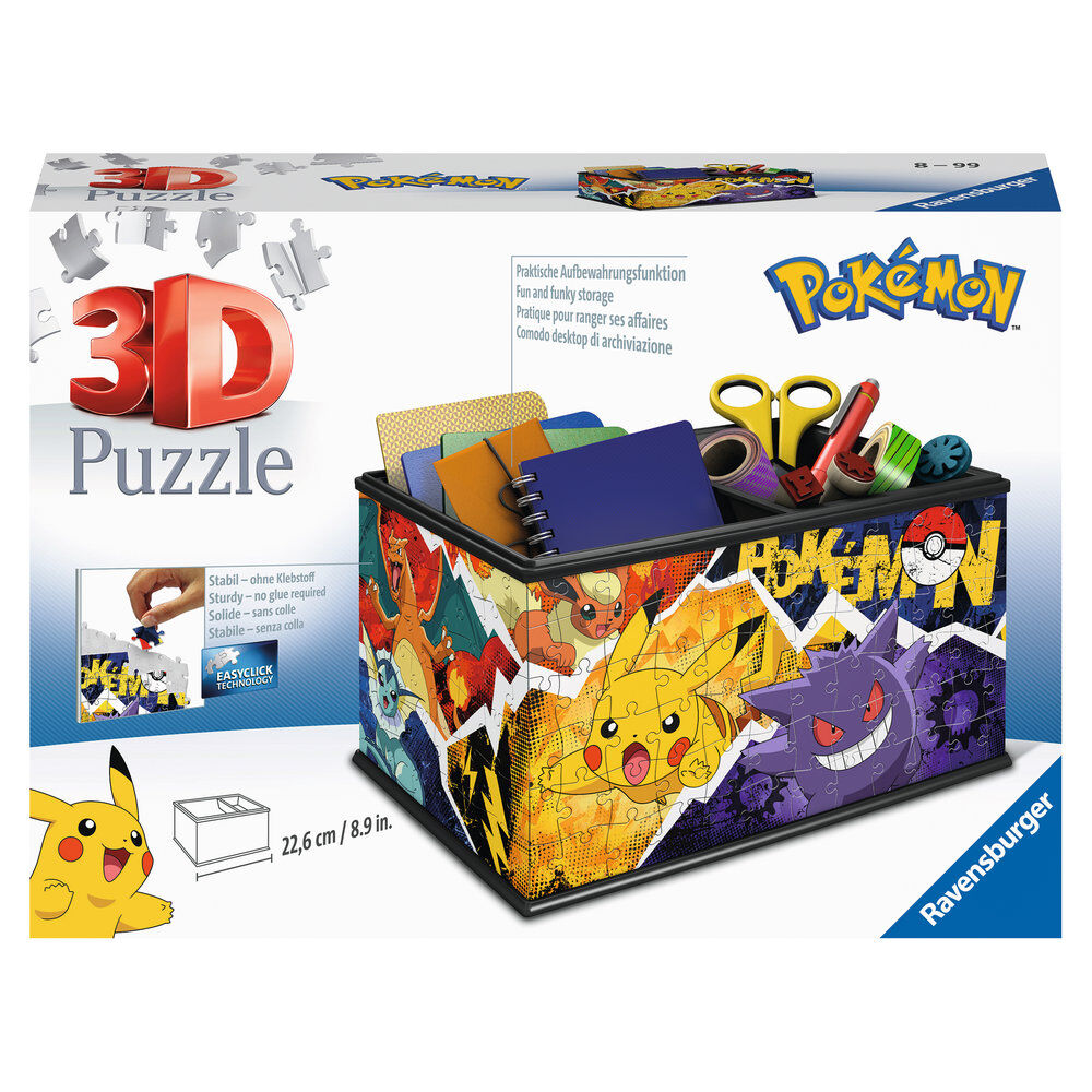 Puzzle 3D Box Pokemon 216pzs Frikytopia
