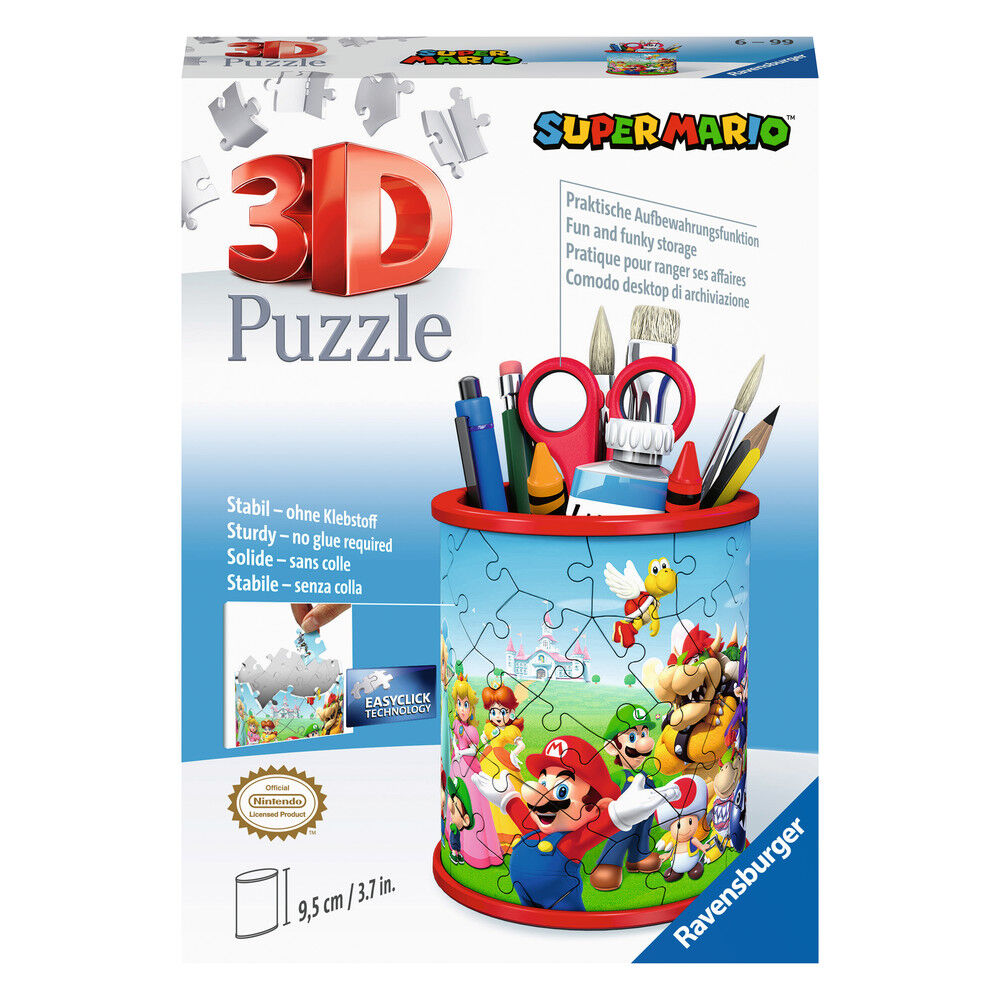 Puzzle 3D Portalapices Super Mario 54pzs Frikytopia