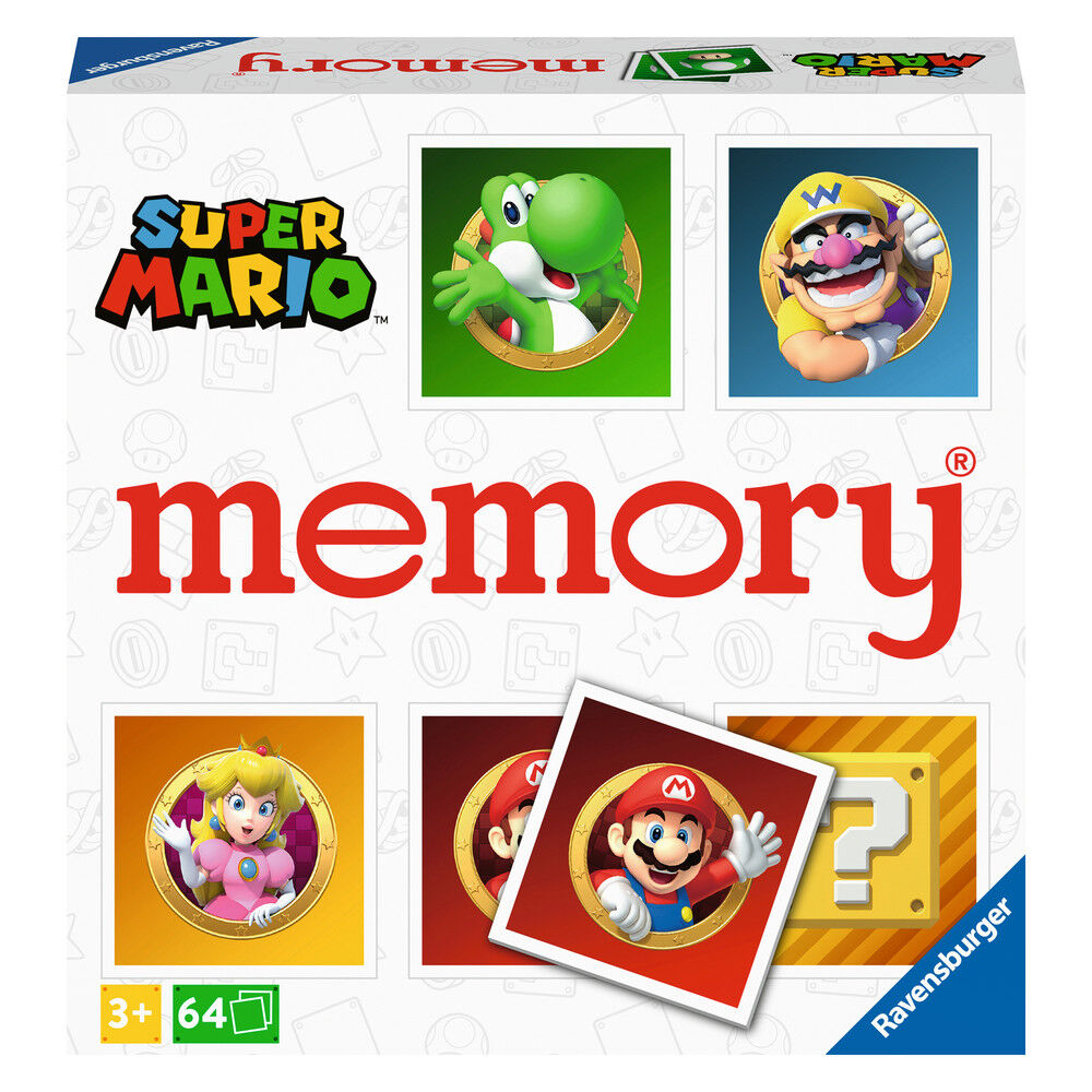 Juego Memory Super Mario Frikytopia