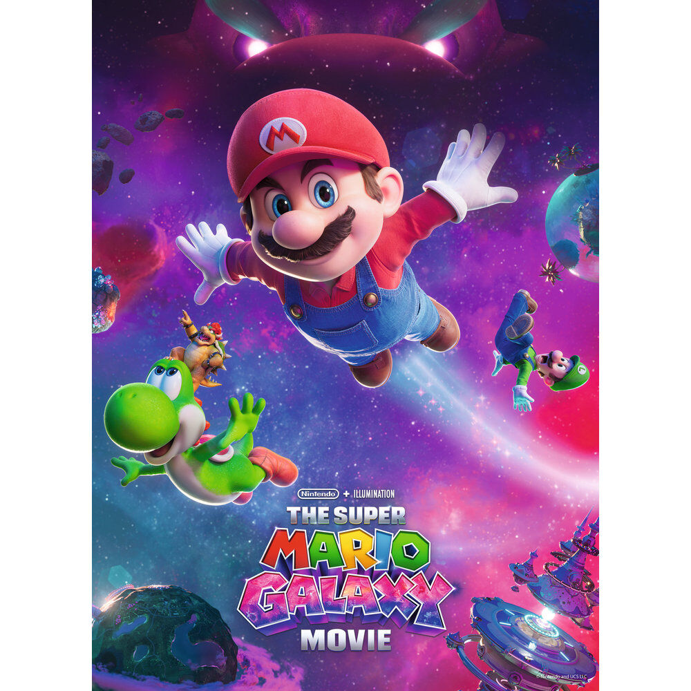 Super Mario Galaxy: la película Puzzle para niños (300 Piezas XXL)