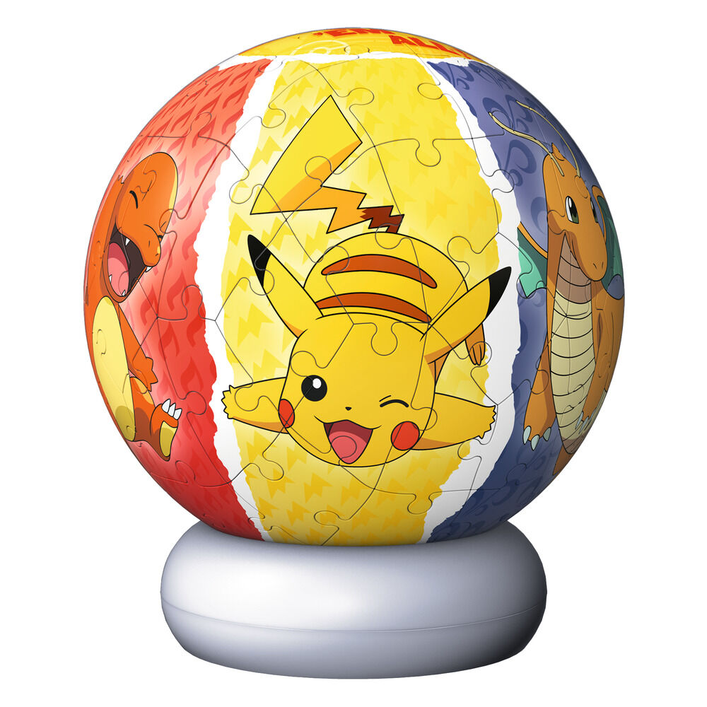 Pokémon 3D Puzzle Ball Luz de Noche (73 Piezas)