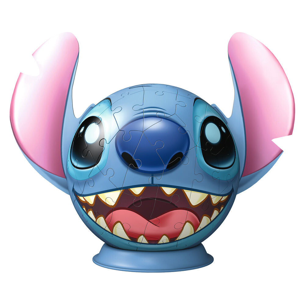 Lilo & Stitch Puzzle 3D Bola con Orejas Stitch (77 piezas)
