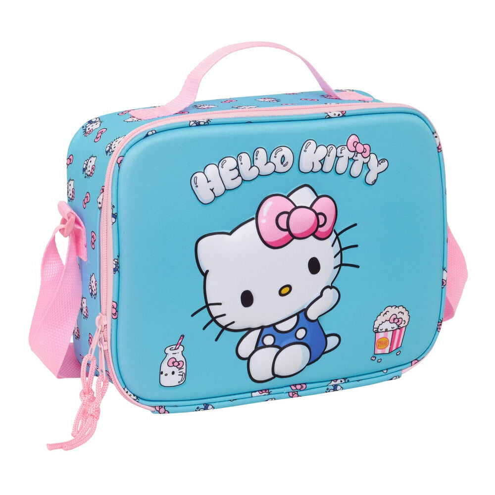 Bolsa portameriendas 3D Hello Kitty termica Frikytopia