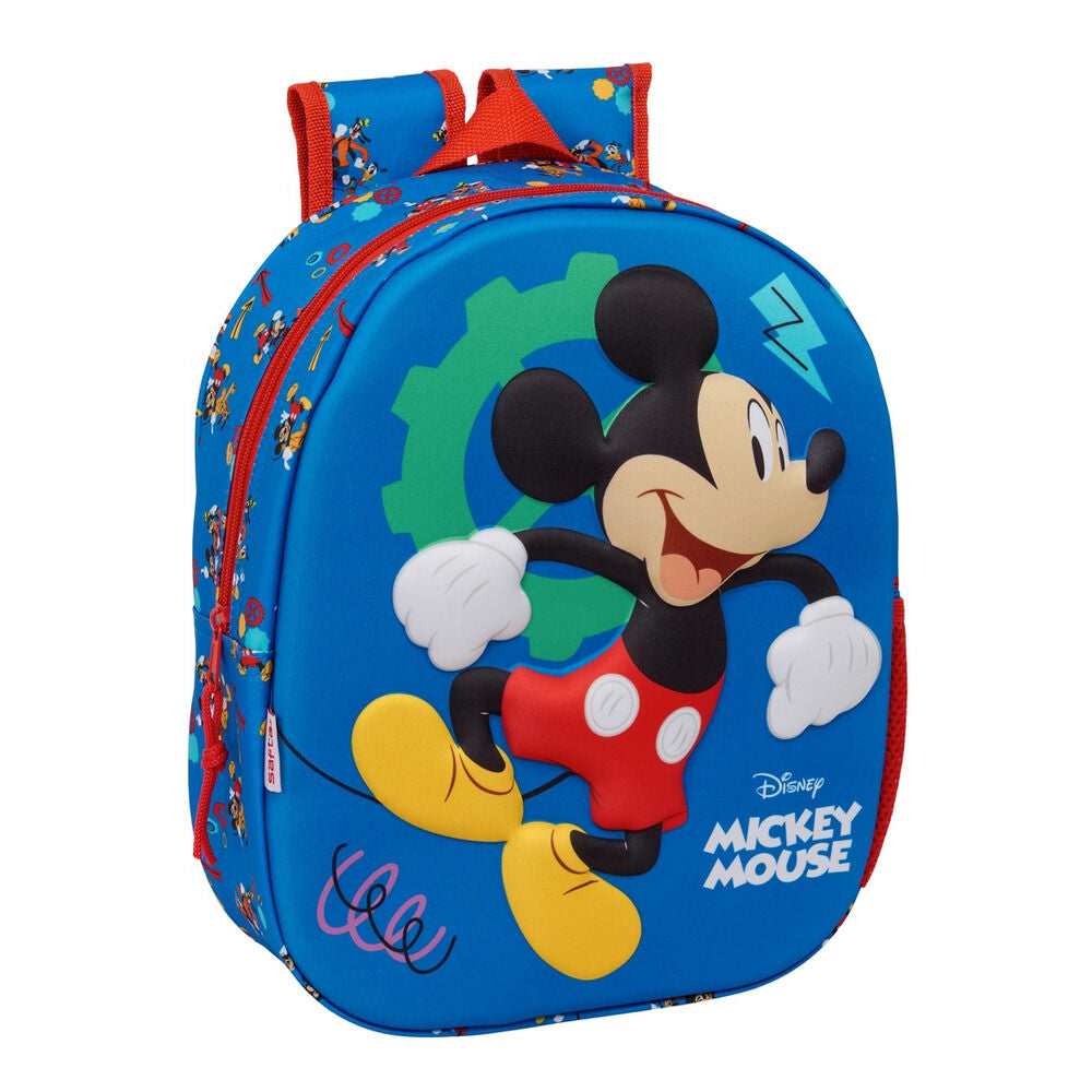 Mochila 3D Mickey Disney 33cm Frikytopia