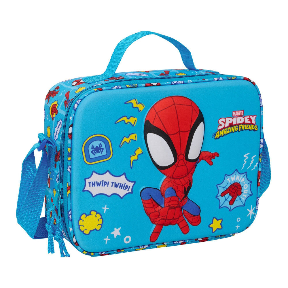 Bolsa portameriendas 3D Spidey Marvel termica Frikytopia