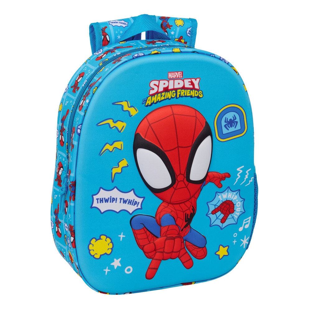 Mochila 3D Spidey Marvel 33cm Frikytopia