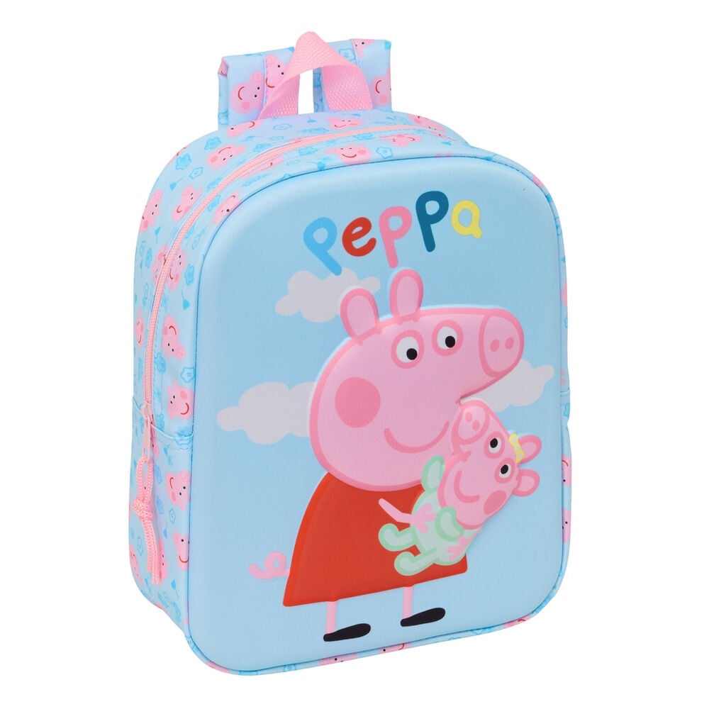 Mochila 3D Peppa Pig 27cm Frikytopia