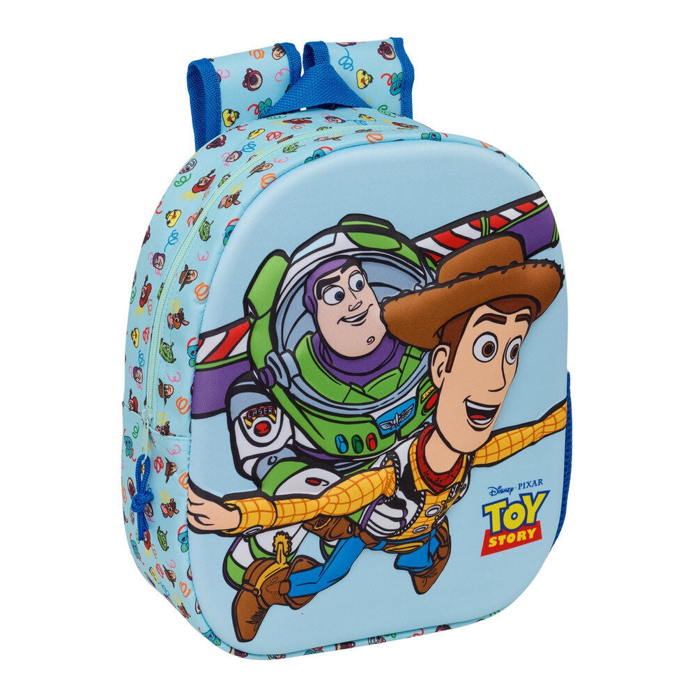 Mochila 3D Toy Story Disney Pixar 33cm Frikytopia