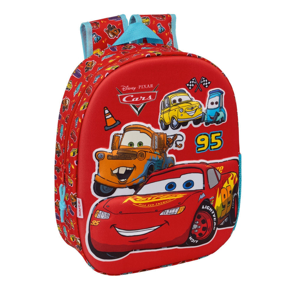 Mochila 3D Cars Disney 33cm Frikytopia
