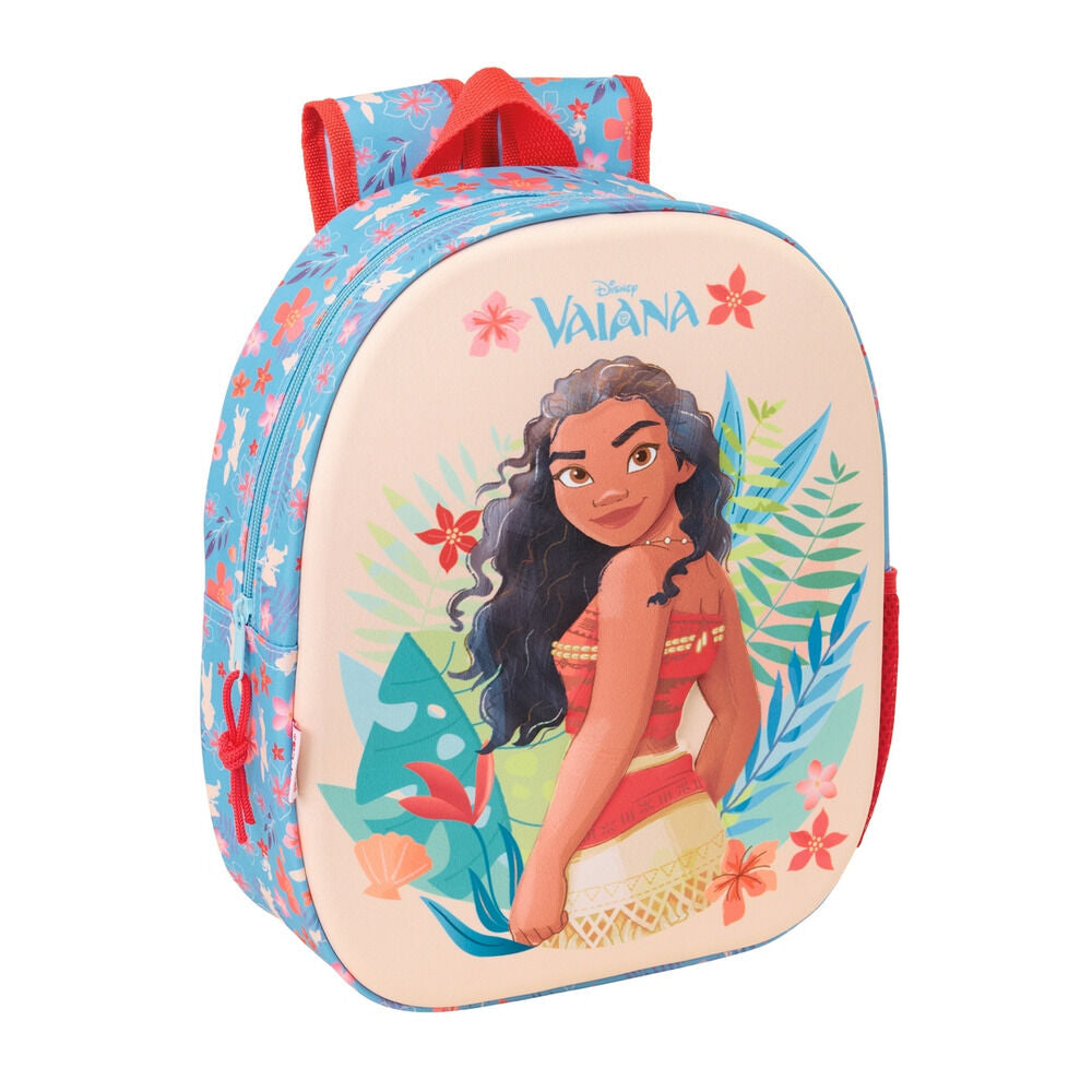 Mochila 3D Vaiana Moana Disney 33cm Frikytopia