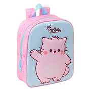 Mochila 3D Pembe The Pink Cat 27cm