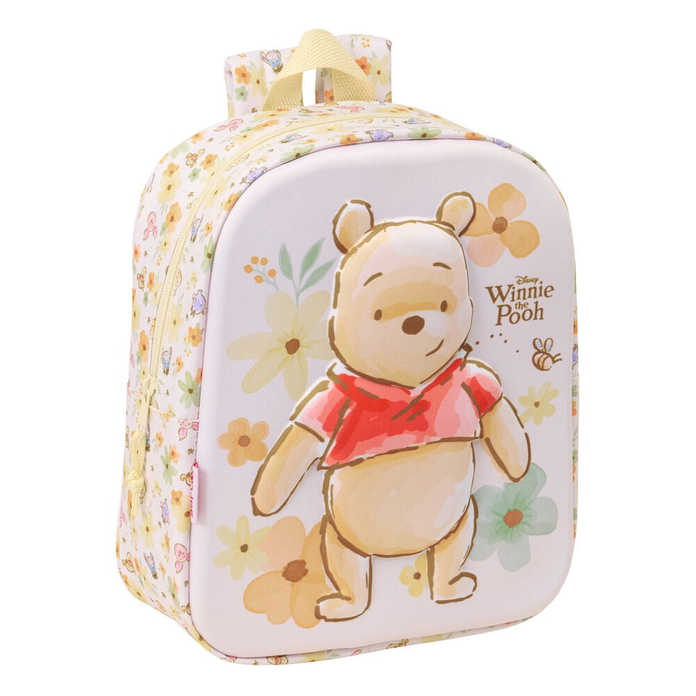 Mochila 3D Winnie the Pooh Disney 27cm