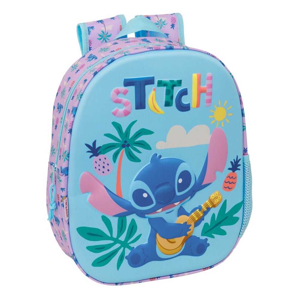 Mochila 3D Stitch Disney 33cm Frikytopia