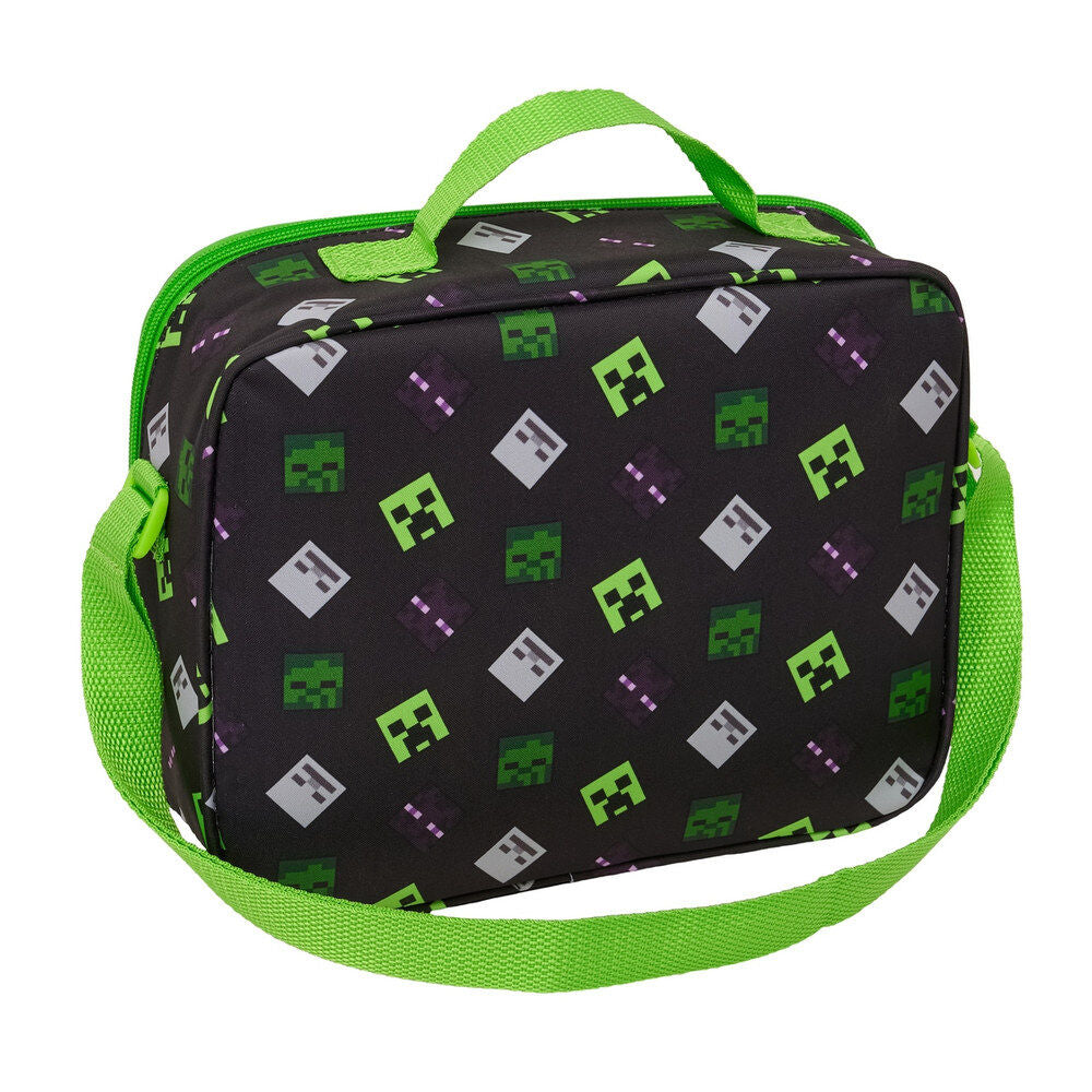Bolsa portameriendas 3D Minecraft termica