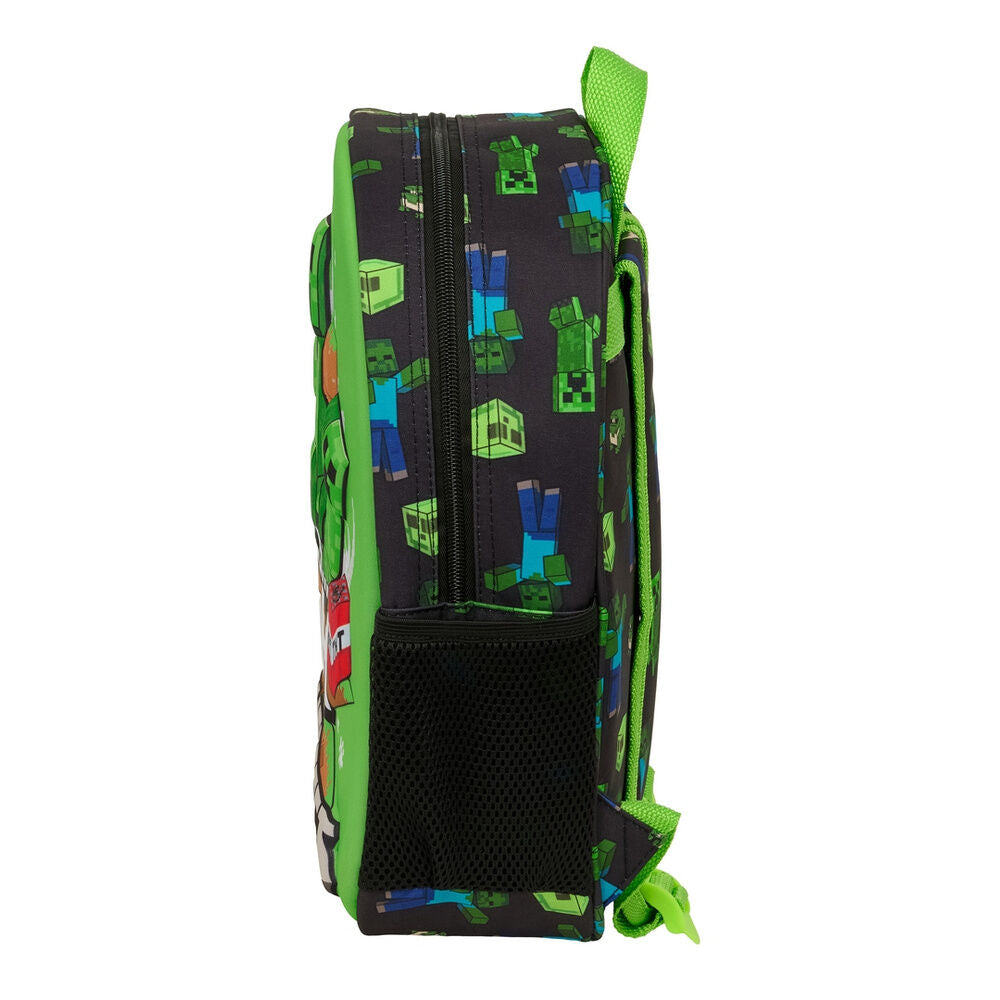 Mochila 3D Minecraft 33cm
