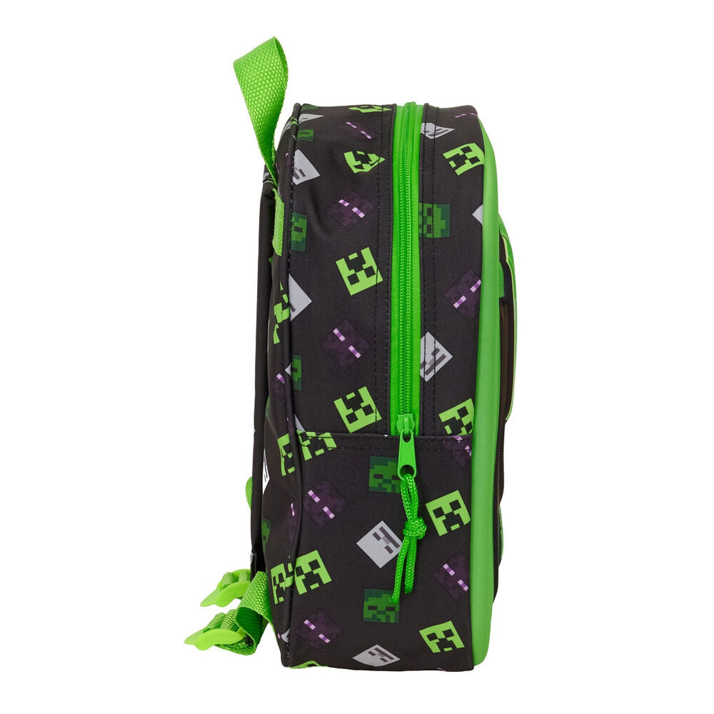 Mochila 3D Minecraft 27cm