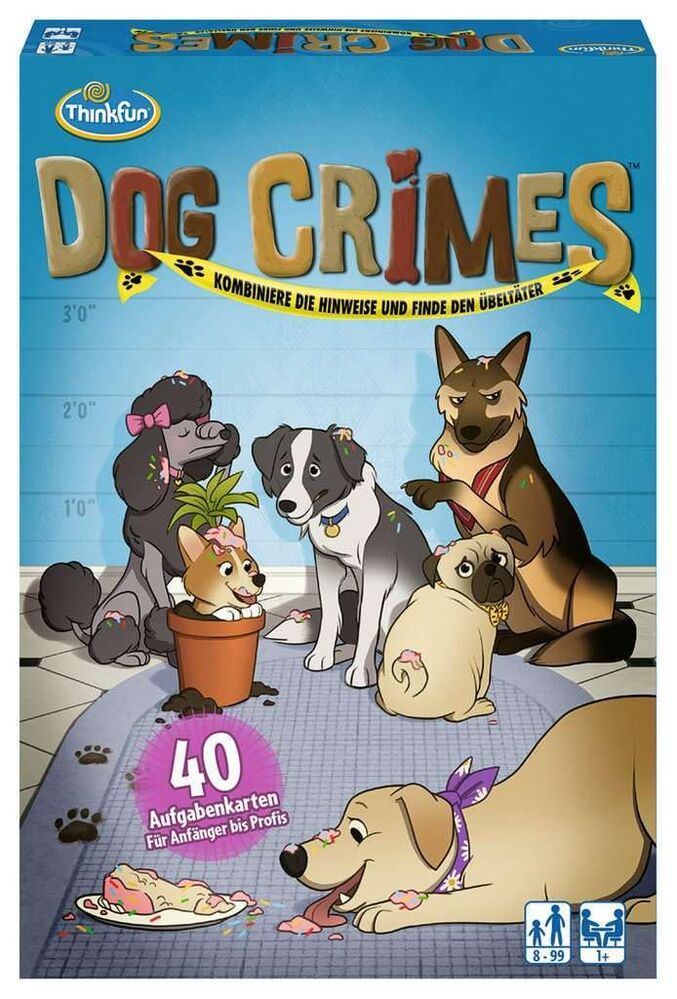 Juego de mesa Dog Crimes Frikytopia