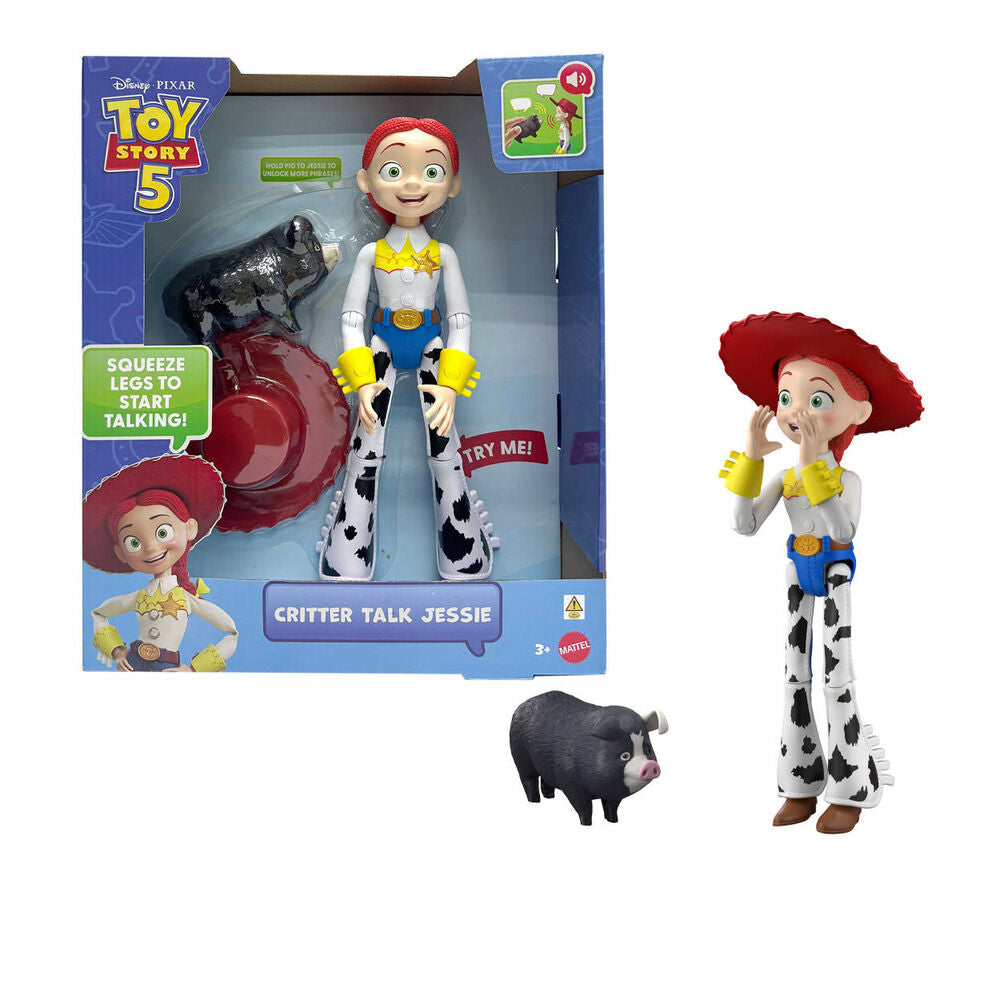 Figura Deluxe Jessie Toy Story 5 Disney Pixar 30cm español Frikytopia