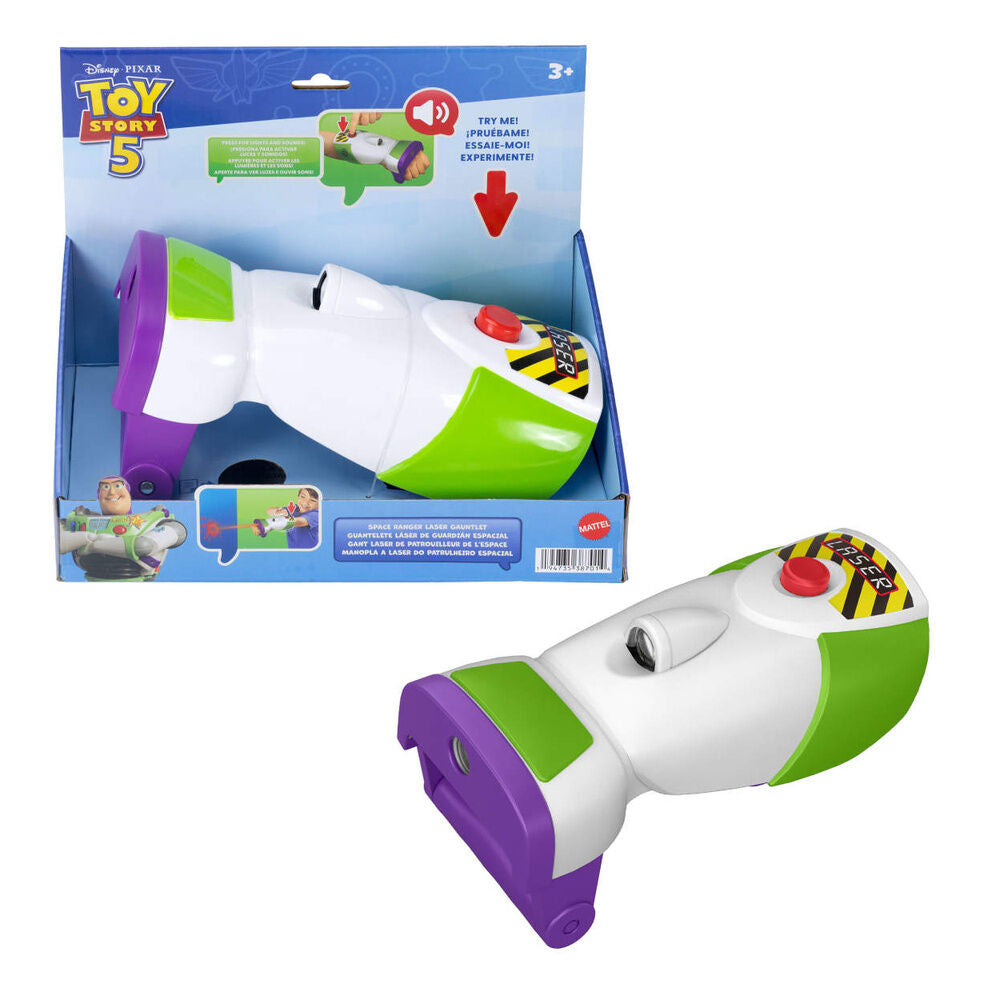 Guantelete Laser Buzz Lightyear Toy Story 5 Disney Pixar Frikytopia