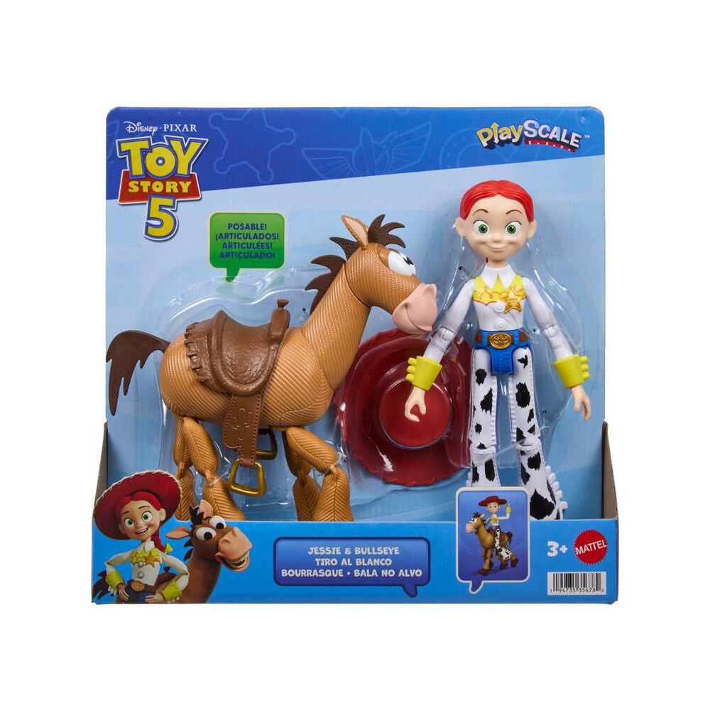 Set figuras Jessie & Perdigon Toy Story 5 Disney Pixar