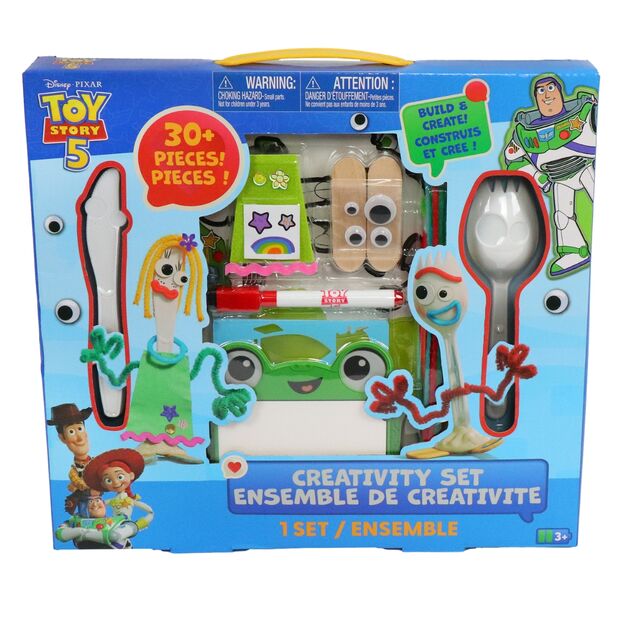 Set Crea tu Forky & Karen Toy Story 5 Disney Pixar Frikytopia