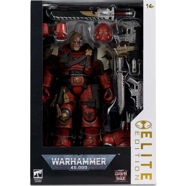 Warhammer 40000 Dawn of War McFarlane Elite Edition Figura Captain Cyrus (Dawn of War 4) 20 cm