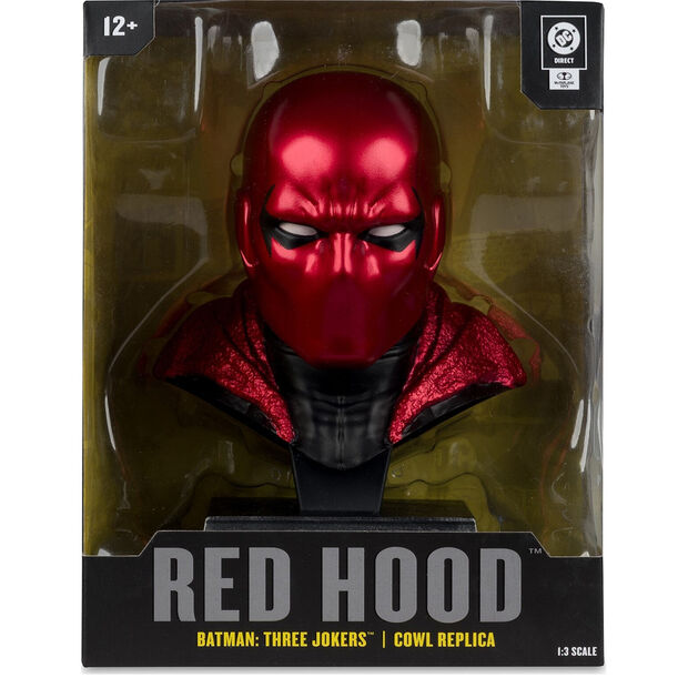 DC Direct Réplica 1/3 Red Hood Cowl (Batman: Three Jokers) 18 cm&nbsp;