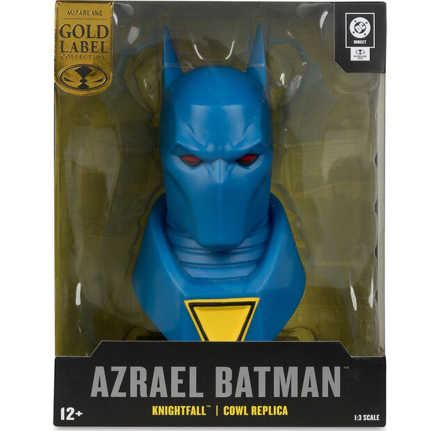 Batman DC Direct Mini-Réplica 1/3 Azrael Batman Máscara (Batman: Knightfall) (Gold Label Collection) 18 cm