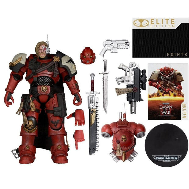 Warhammer 40000 Dawn of War McFarlane Elite Edition Figura Captain Cyrus (Dawn of War 4) 20 cm
