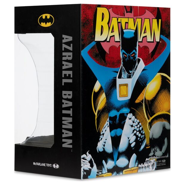 Batman DC Direct Mini-Réplica 1/3 Azrael Batman Máscara (Batman: Knightfall) (Gold Label Collection) 18 cm