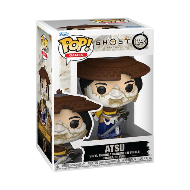 Ghost of Yotei POP! Games Vinyl Figura Atsu 9 cm