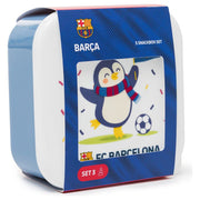 Set 3 fiambreras F.C. Barcelona