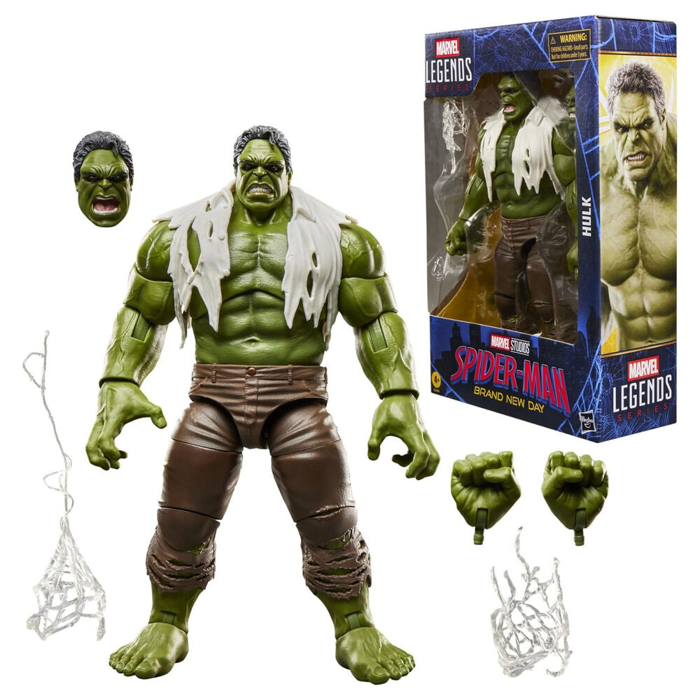 Figura Hulk Spider-man Brand New Day Marvel Legends 15cm