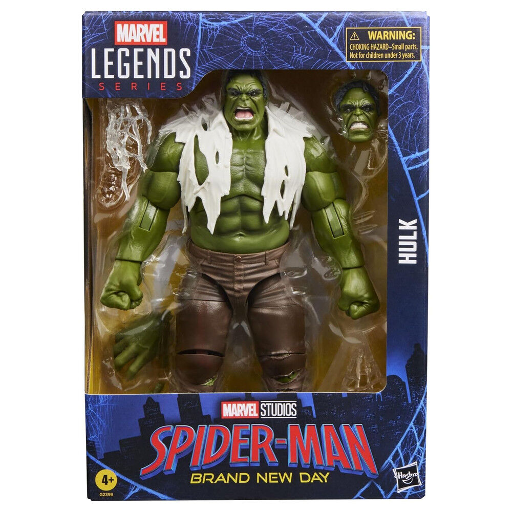 Figura Hulk Spider-man Brand New Day Marvel Legends 15cm