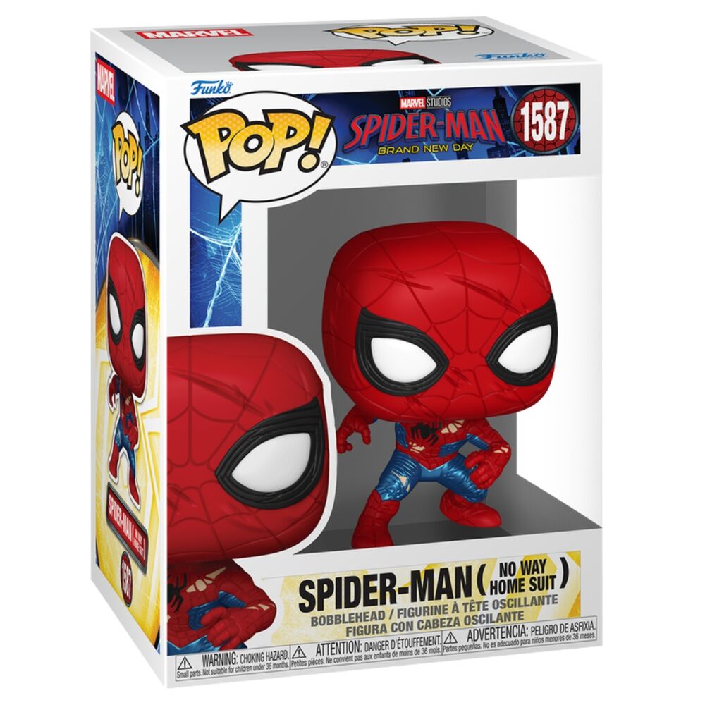 Figura POP Marvel Spiderman Brand New Day Spider-Man No Way Home Suit