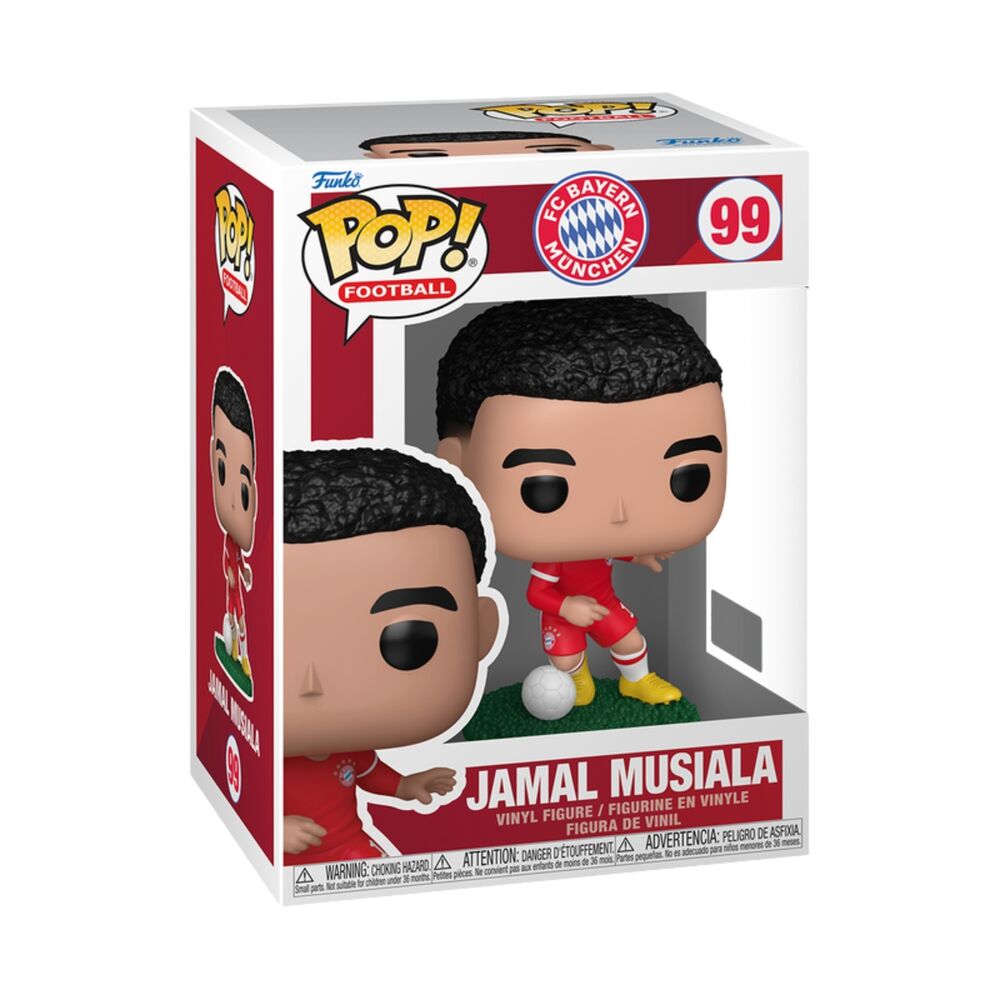 Bayern de Múnich Figura POP! Football Vinyl Jamal Musiala 9 cm
