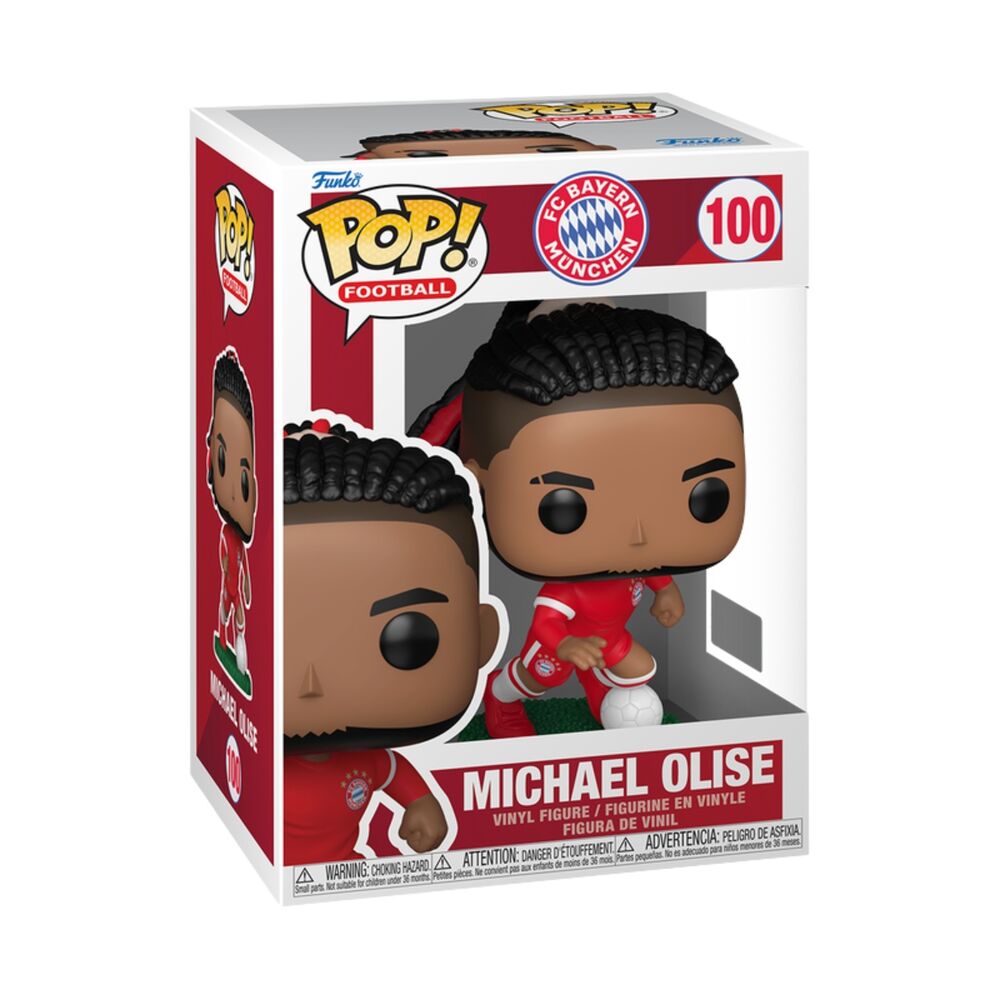 Bayern de Múnich Figura POP! Football Vinyl Michael Olise 9 cm