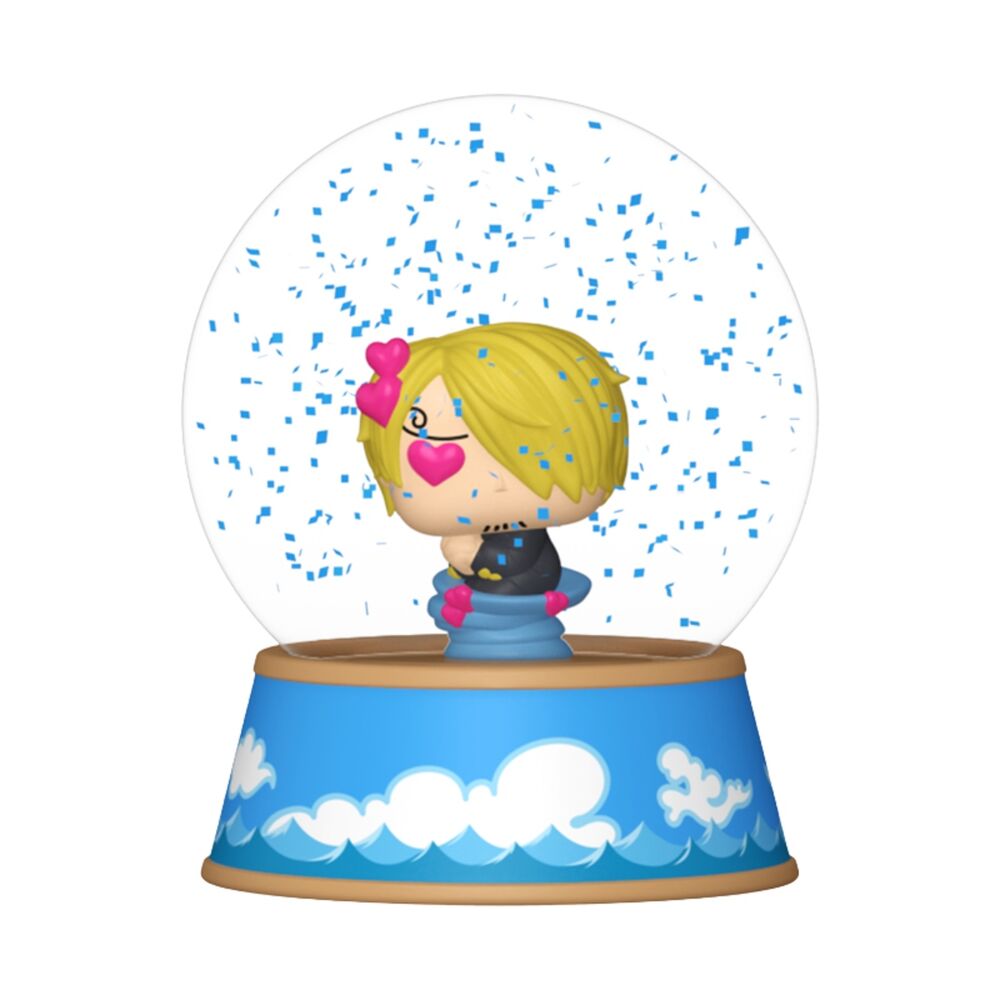 Funko pop assortment mini glitter globes: one piece 12 unidades