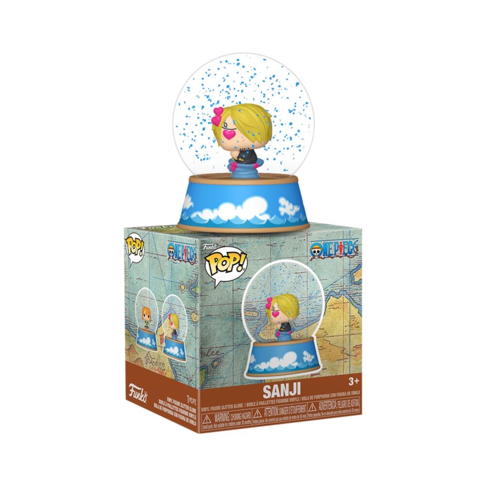 Funko pop assortment mini glitter globes: one piece 12 unidades